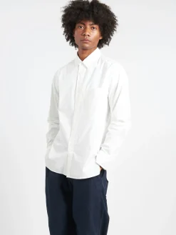 Sage de Cret - Broadcloth Shirt in White