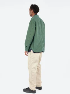 Sage de Cret - CO/HEMP Weather Shirt Jacket in Olive