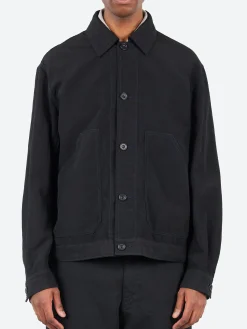 Sage de Cret - High Density Short Jacket in Black