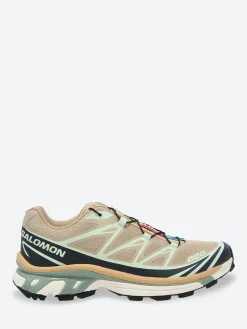 Salomon - XT-6 in Tan, Carbone and Aqua