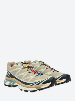Salomon - XT-6 in Tan, Carbone and Aqua