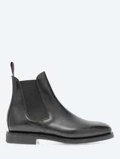 Sanders - Liam Chelsea Boot in Black Calf