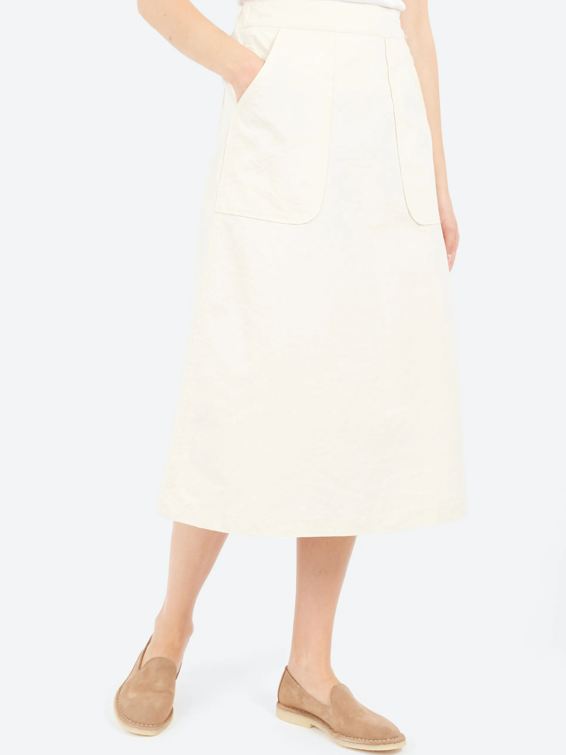 Sarahwear - Bakers Skirt in Ecru Ripstop