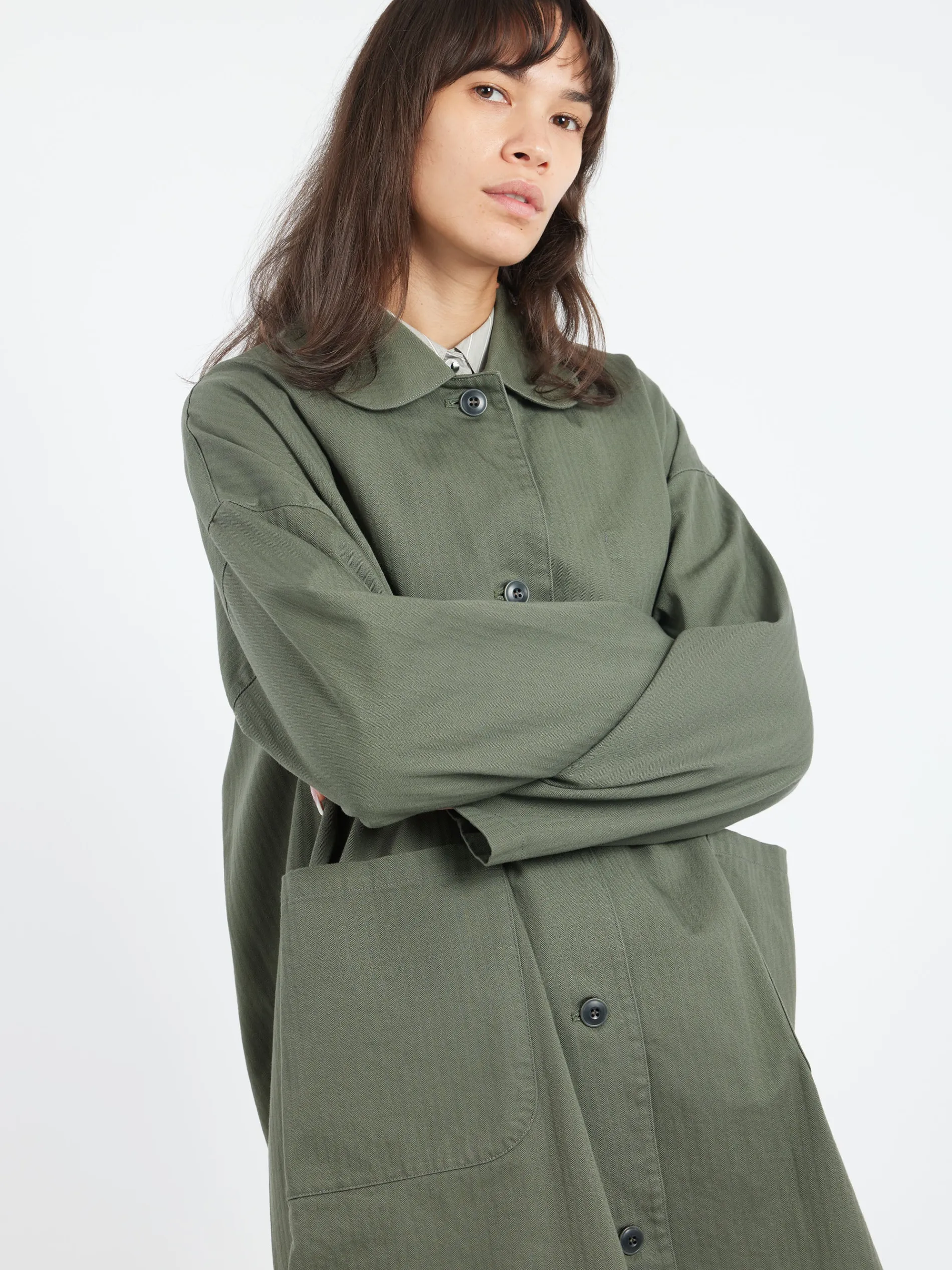 Sarahwear - Beuys Coat in Khaki