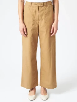 Sarahwear - Carole Cotton Twill Pant in Beige