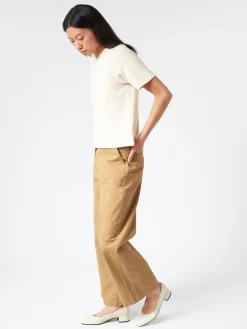 Sarahwear - Carole Cotton Twill Pant in Beige