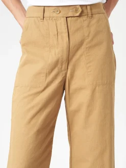 Sarahwear - Carole Cotton Twill Pant in Beige