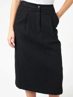 Sarahwear - Felted Skirt in Black