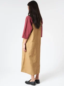 Sarahwear - Ranch Dress in Beige Cotton Twill