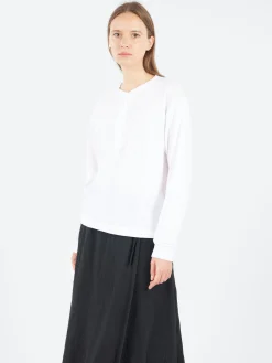 Sarahwear - Smith Henley in White