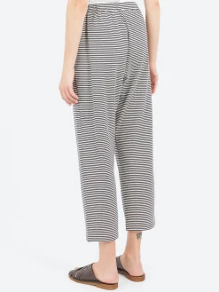 Sarahwear - Stripe Pants in Black Narrow