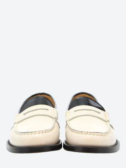 Sesa - Miami Two-Tone Loafer in Butter and Licorice