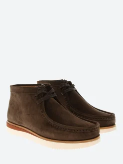Sesa - Women's Aberdeen Chukka Boots in Brownie Suede