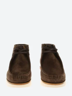 Sesa - Women's Aberdeen Chukka Boots in Brownie Suede