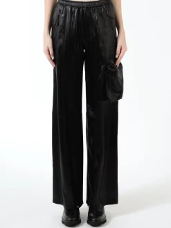 Shiny Cargo Trackpants