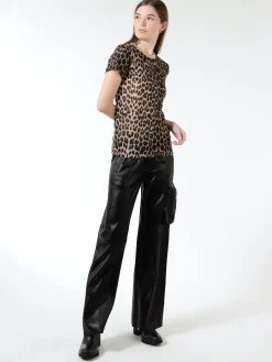 Shiny Cargo Trackpants