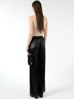 Shiny Cargo Trackpants