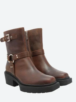 Shoe The Bear - Amina Biker in Dark Brown