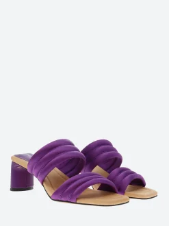 Shoe the Bear - Sylvi in Purple Satin