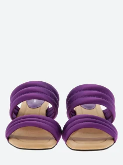 Shoe the Bear - Sylvi in Purple Satin