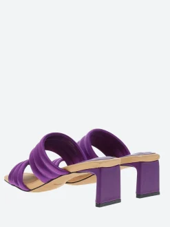 Shoe the Bear - Sylvi in Purple Satin