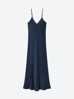 SILK LAUNDRY - 90s Slip Dress in Midnight