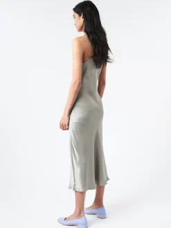 SILK LAUNDRY - 90s Slip Dress in Moon