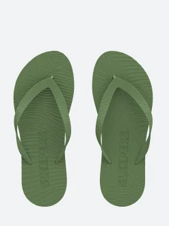 Sleepers - Mens Regular Flip Flops in Green