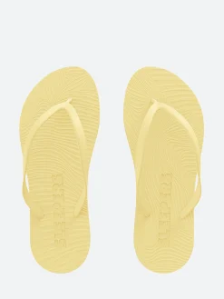 Sleepers - Slim Flip Flops in Yellow