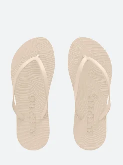 Sleepers - Slim Flip Flops in Eggnog