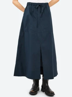 Soeur - Agadir Skirt in Bleu Nuit