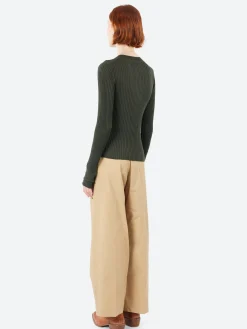 Soeur - Buffalo Henley in Kaki