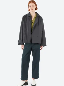 Soeur - Donovan Coat in Gris Anthracite