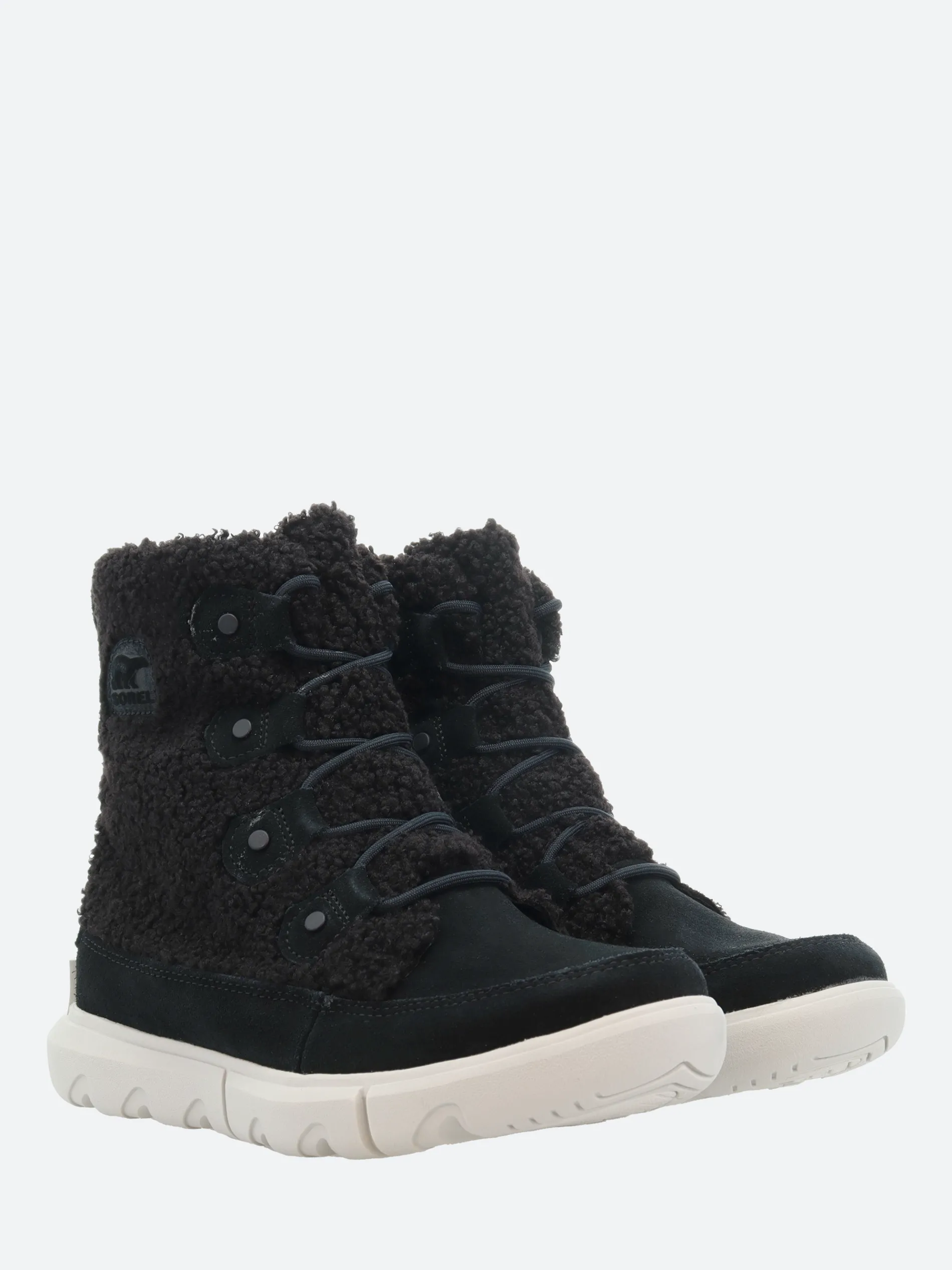 Sorel - Explorer Next Joan Cozy in Black and Moonstone
