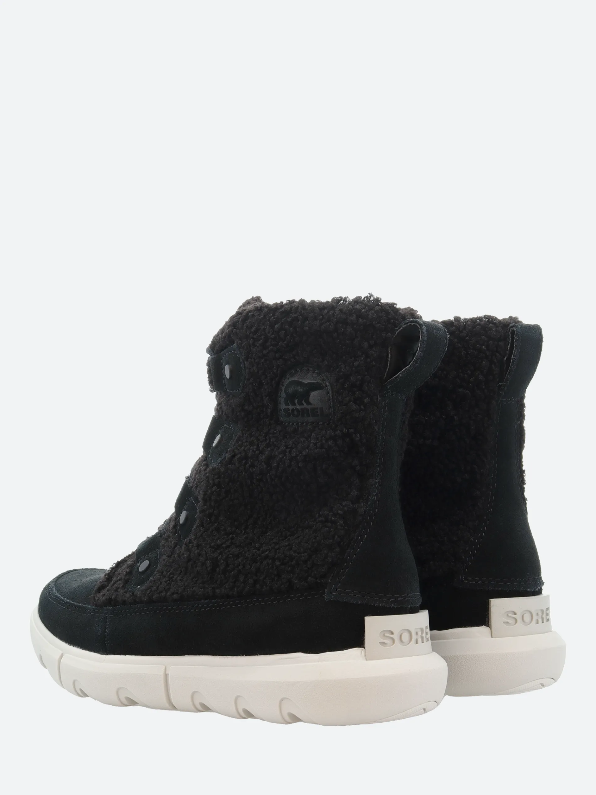 Sorel - Explorer Next Joan Cozy in Black and Moonstone