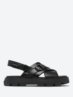 SOREL - Rein CB Crisscross Sandal in Black