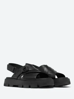 SOREL - Rein CB Crisscross Sandal in Black