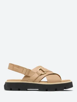 SOREL - Rein CB Crisscross Sandal in Honest Beige and Black