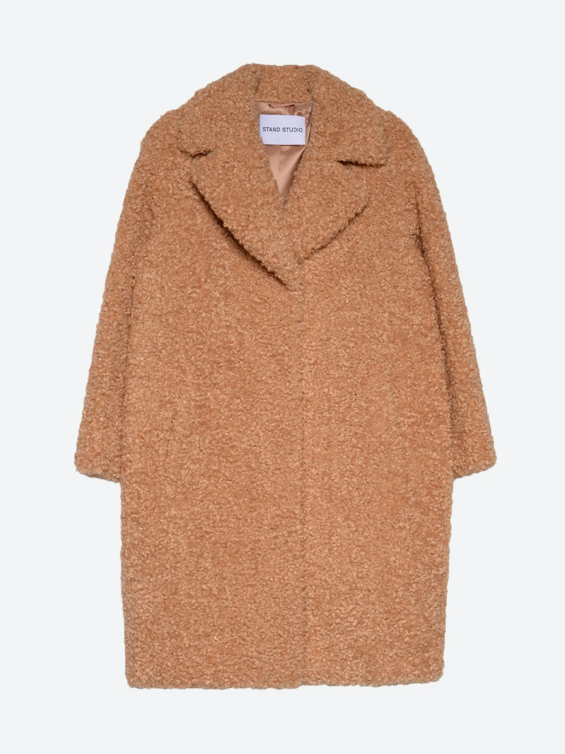 Stand Studio - Camille in Camel Faux Alpaca