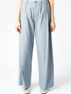 Stephan Schneider - Sphere Trouser in Aqua Cotton