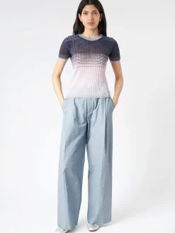 Stephan Schneider - Sphere Trouser in Aqua Cotton