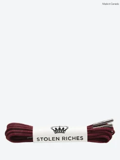 Stolen Riches - Boot Lace 54" in Der Alte Burgundy