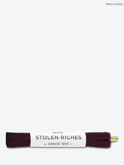 Stolen Riches - Sneaker Laces 45" in Parachute Maroon