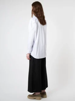 Stripe Button-Up Shirt