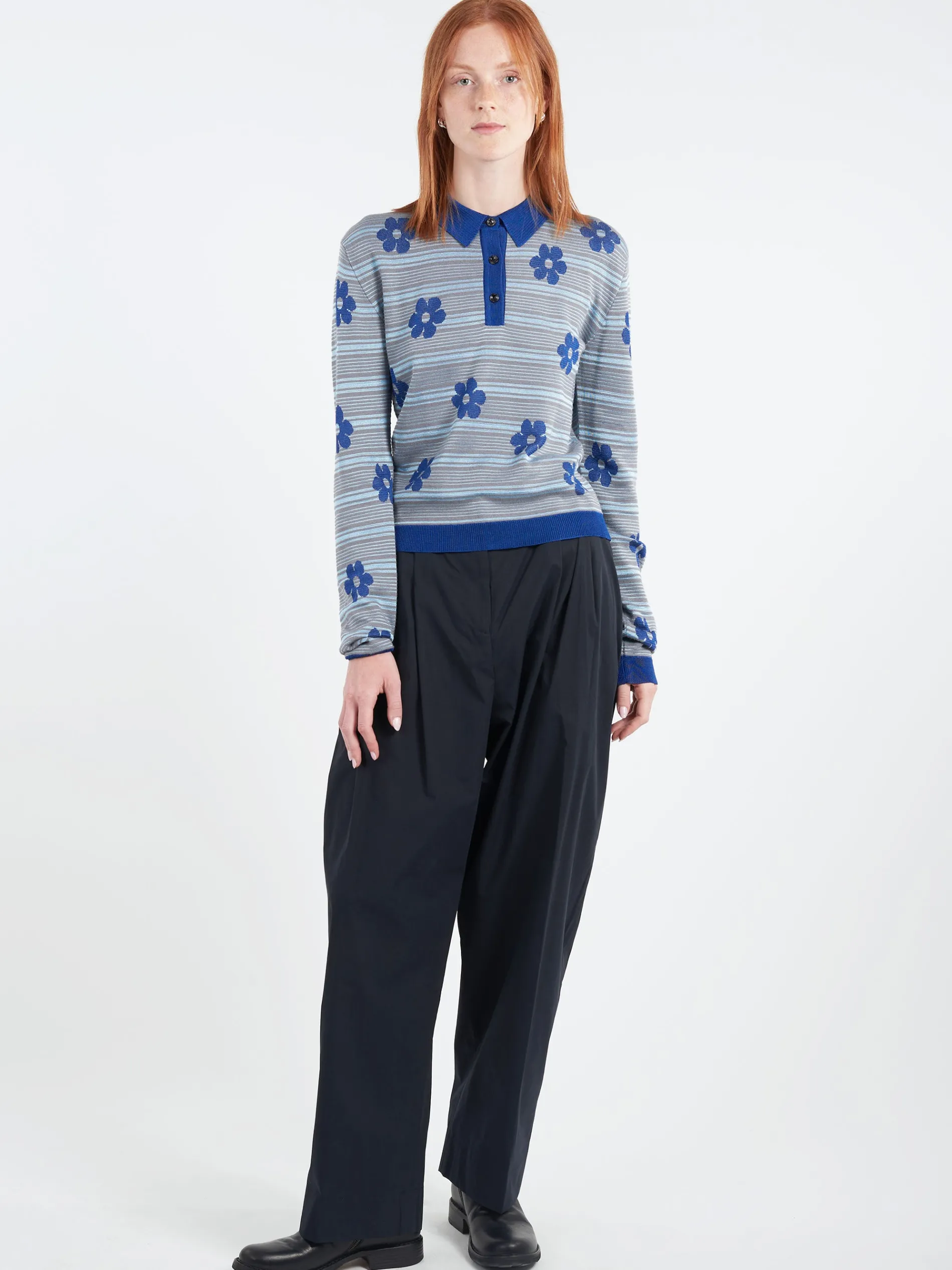Studio Nicholson - Acuna Pant in Black Ink