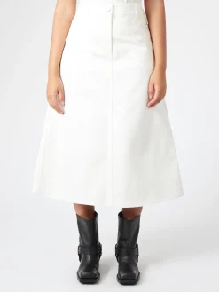 Studio Nicholson - Baringo Skirt in White
