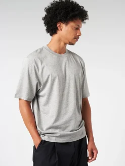 Studio Nicholson - Bric T-Shirt in Grey Marl