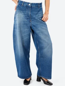 Studio Nicholson - Chalco Denim Pant in Worn Washed Indigo