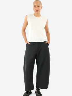 Studio Nicholson - Chalco Linen Blend Pant in Darkest Navy