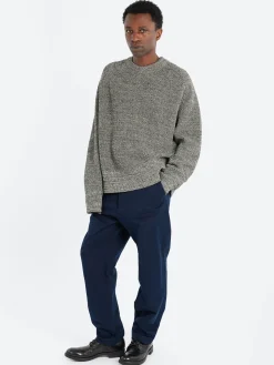 Studio Nicholson - Coe Crewneck in Navy Twist